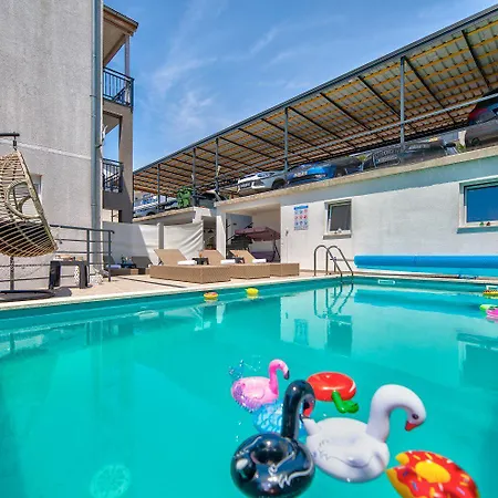 Malerisches Nur 150 Meter Zum Mit Jacuzzi, Pool, Meerblick, Billard Apartament *
