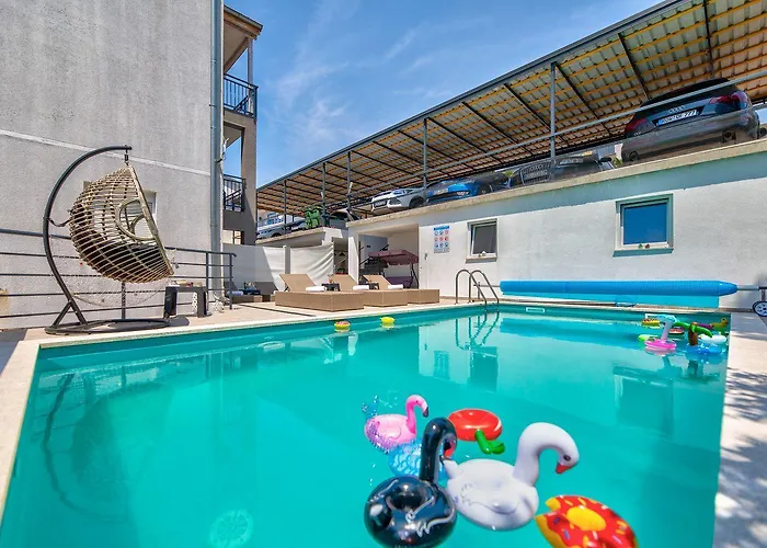 Malerisches Nur 150 Meter Zum Mit Jacuzzi, Pool, Meerblick, Billard Apartman *