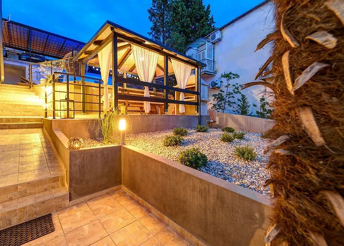 Apartman Malerisches Nur 150 Meter Zum Mit Jacuzzi, Pool, Meerblick, Billard *